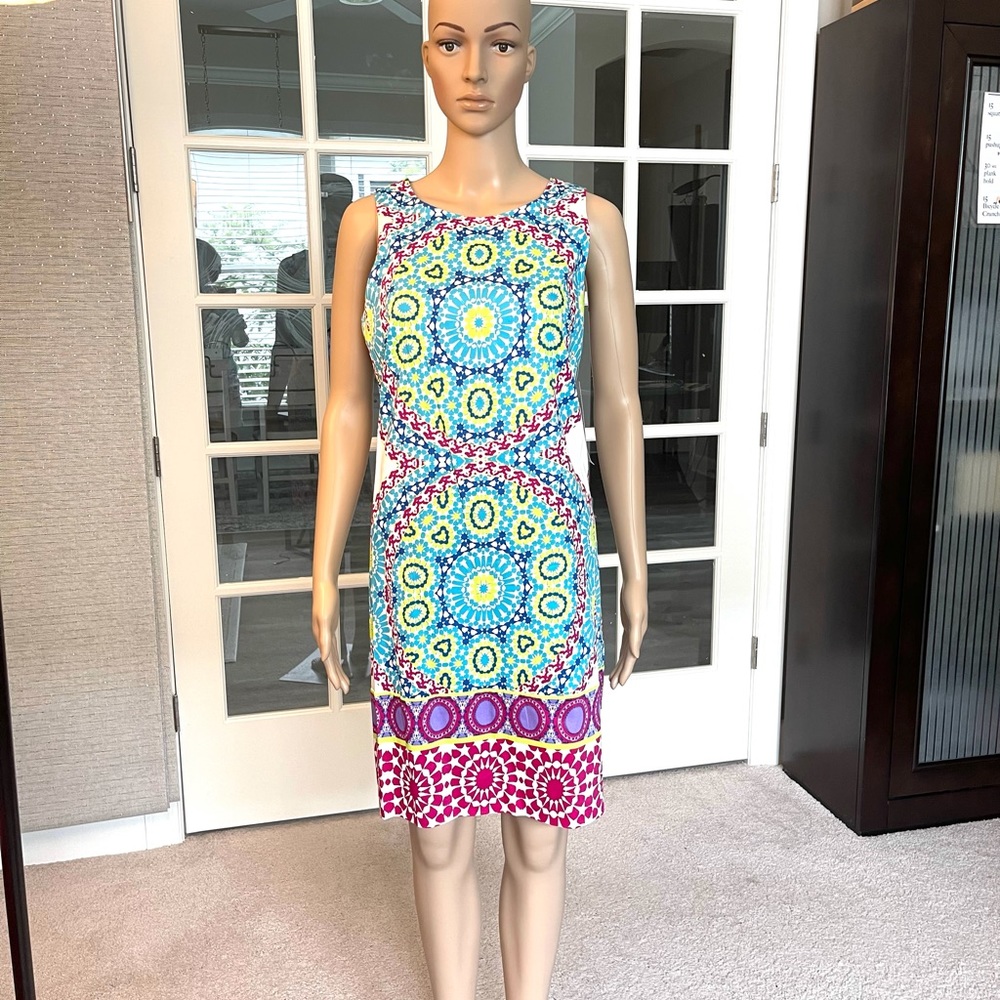 London Times sheath dress in size 10 brand NWT